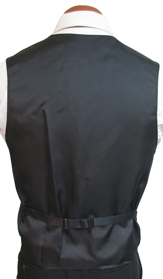 Men's Olive Green Jean Yves Tuxedo Vest & Tie Fullback Wedding Prom Paisley - Image 2 of 3