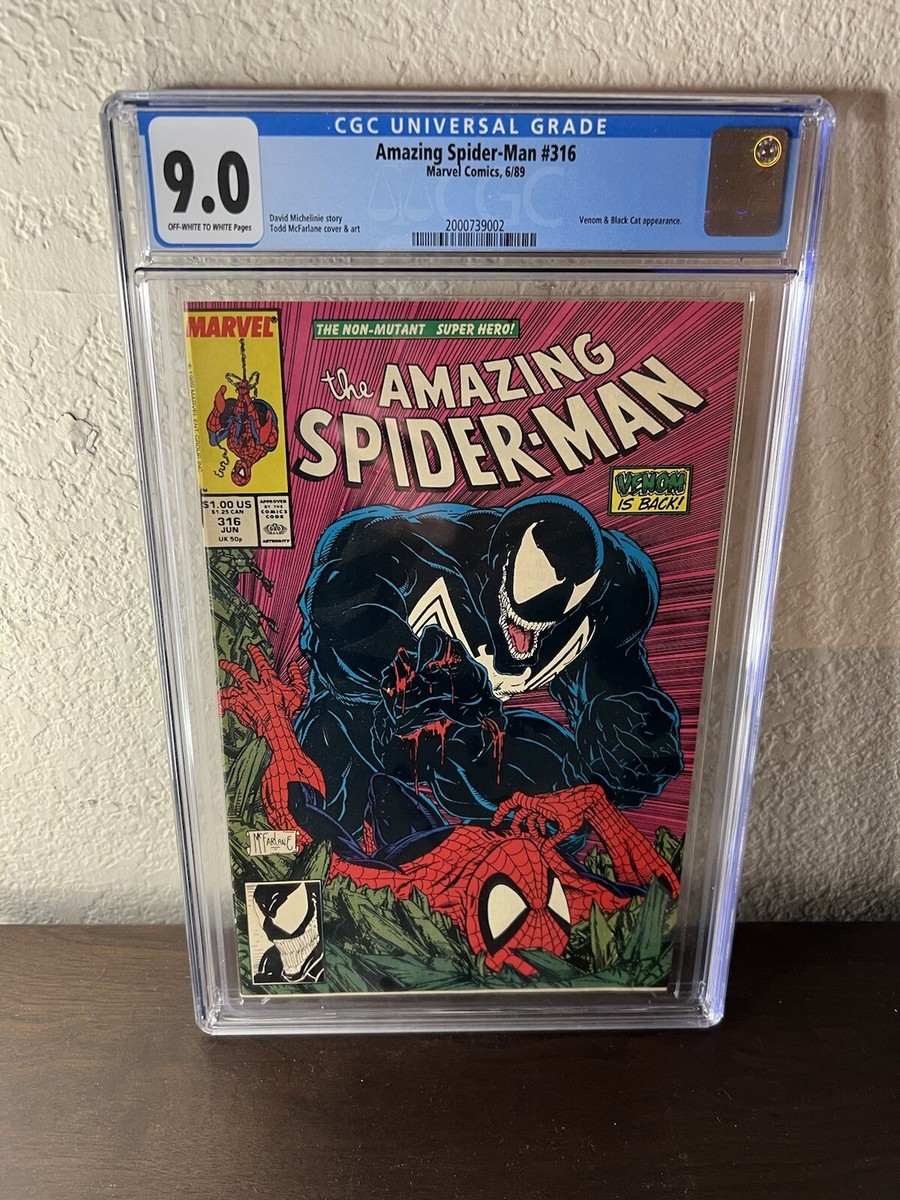 洋書 Amazing Spider-Man 316 CGC 9.4 McFarlane Amazing Spider
