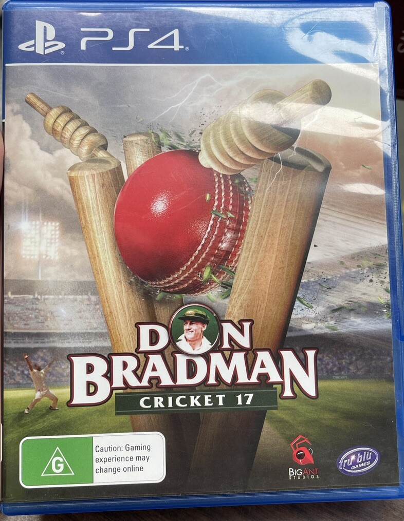 Don Bradman Cricket 17 Sony PlayStation Game PS4 UK
