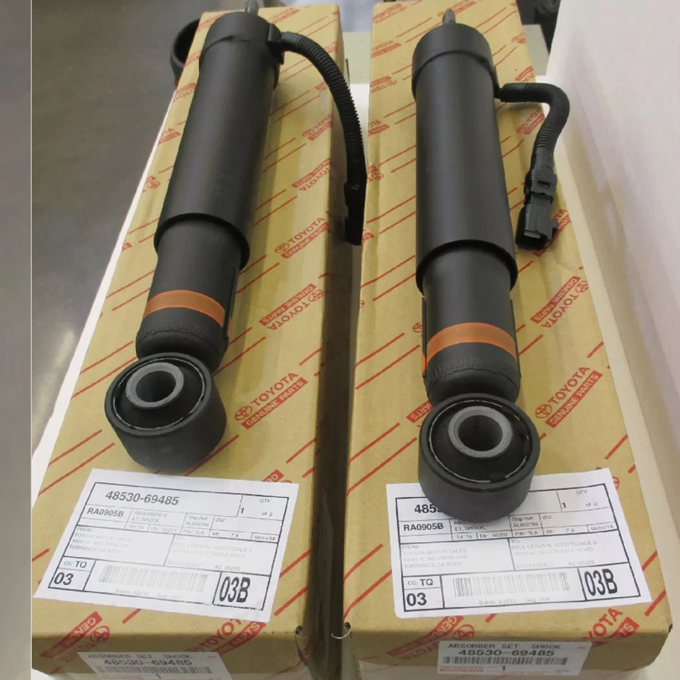 2pcs OEM Rear Suspension Shock Absorber for 03-09 Lexus GX470 48530-69485 Foto 4 de 4