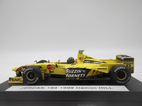 1/43 GP Saint Marin Imola 1999 Jordan-Mugen-Honda 199 #7 Damon Hill Hot Wheels - Foto 3 di 9