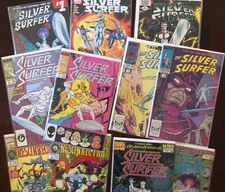 SILVER SURFER LOT! F MASTERPIECES! 1982 BYRNE 1-shot! 1988 MOEBIUS SET! 1987 #1