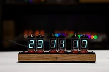 Tube clock Vacuum fluorescent display (VFD) IV-12 for 6 lamps