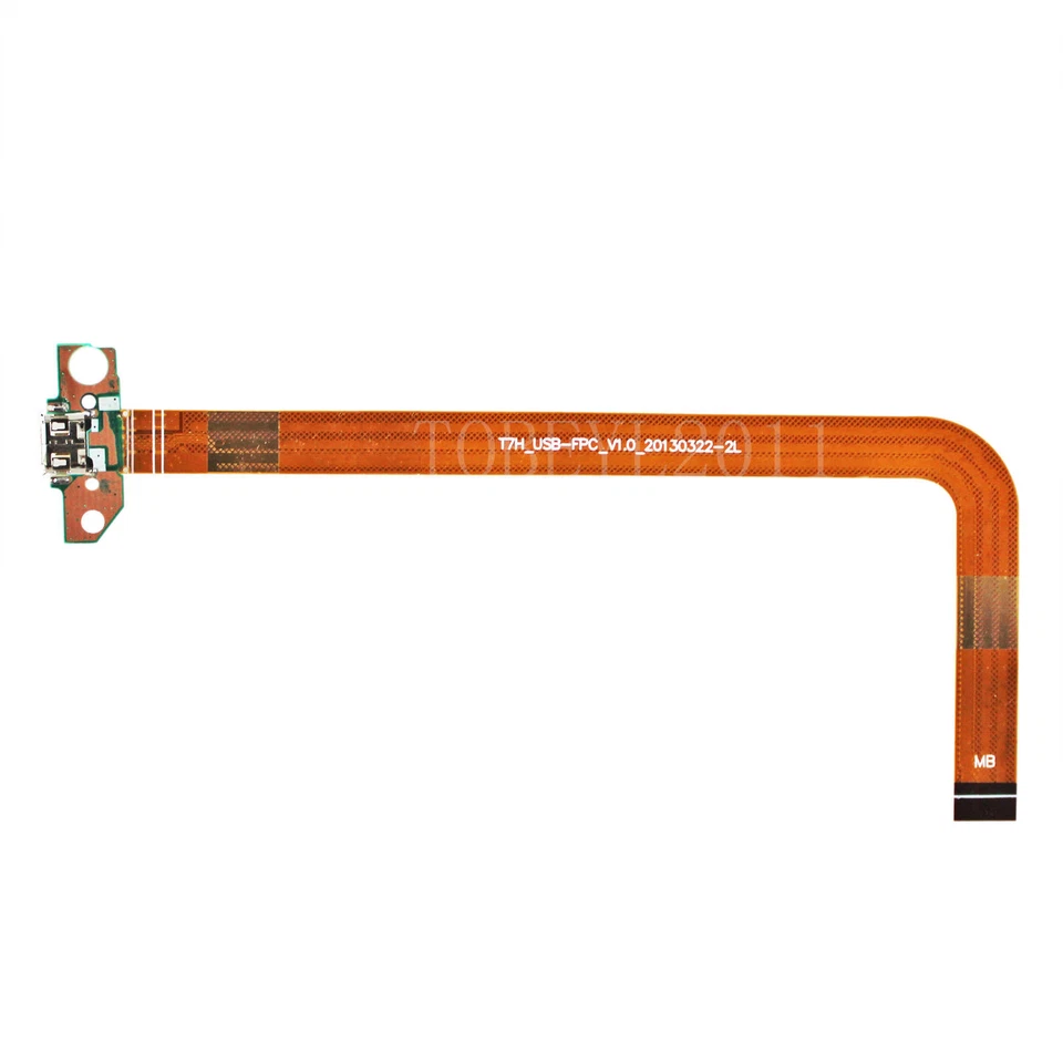 USB DC Power Jack Charg Port With Cable repair part FOR HP Slate 7 728692-001 - Image 4 of 4