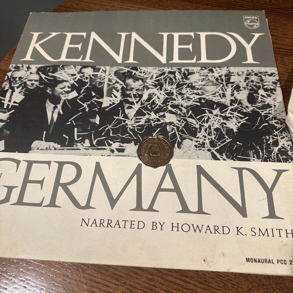 John F. Kennedy Kennedy in Germany Philips PC 210 Mono 12 pg. booklet Mint Vinyl - Image 2 of 4