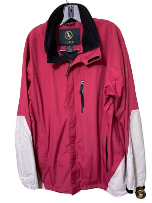 Aigle France  Windbreaker Rain Jacket Men s Size XL