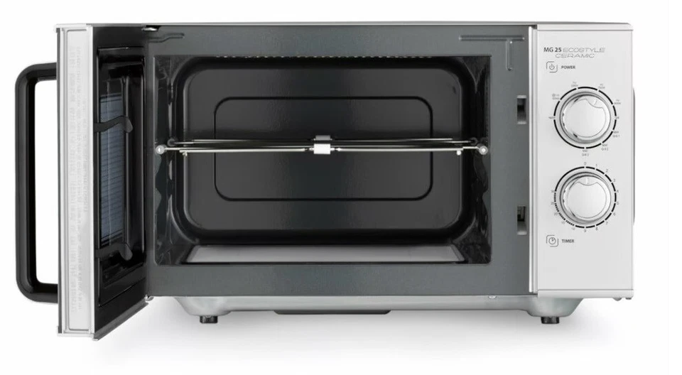 Caso MG 25 Ecostyle 900W 25L Kombi-Mikrowelle - Silber - Bild 3 von 4