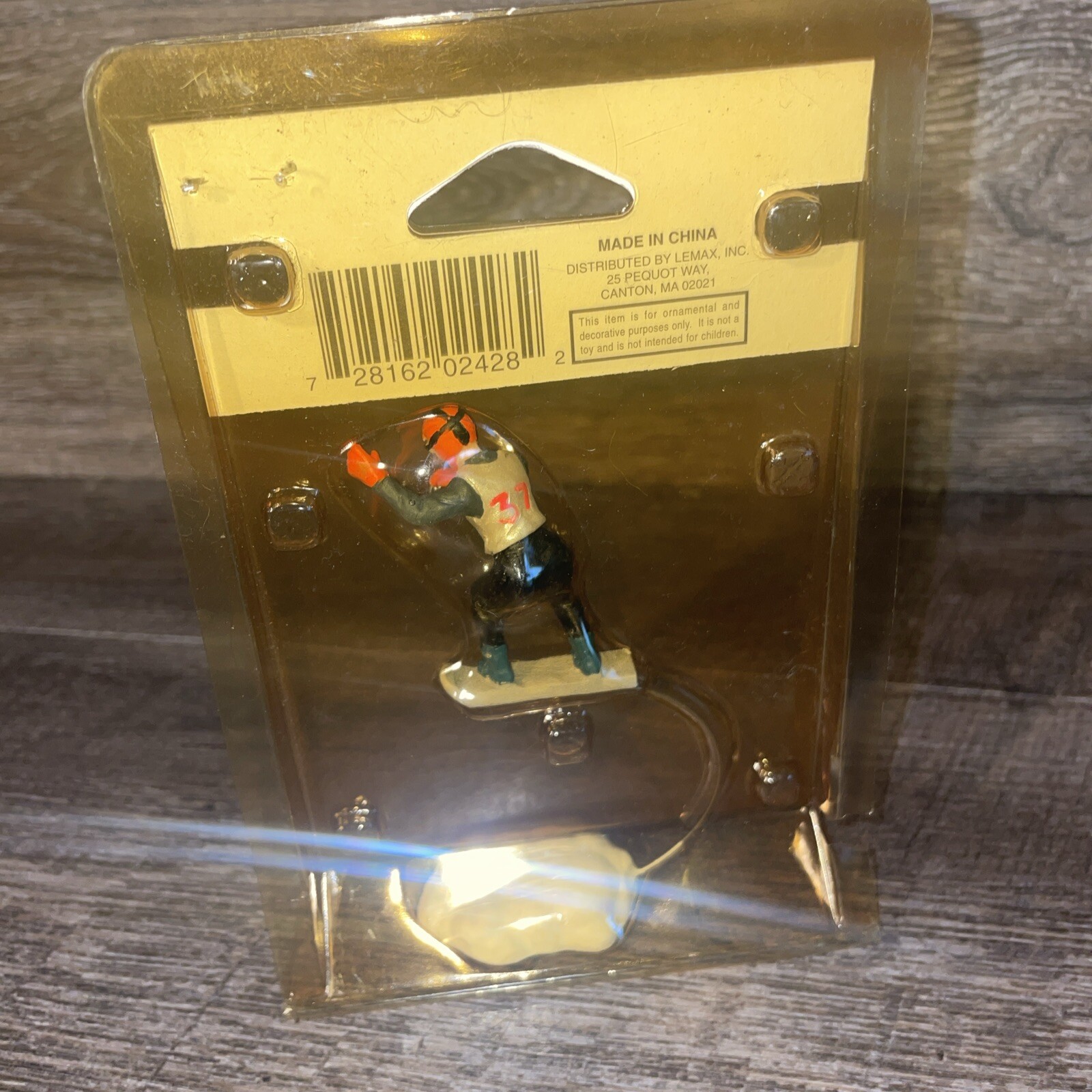 RARE Lemax Christmas Village Figurine Trixter Snowboarder Snowboard Jump