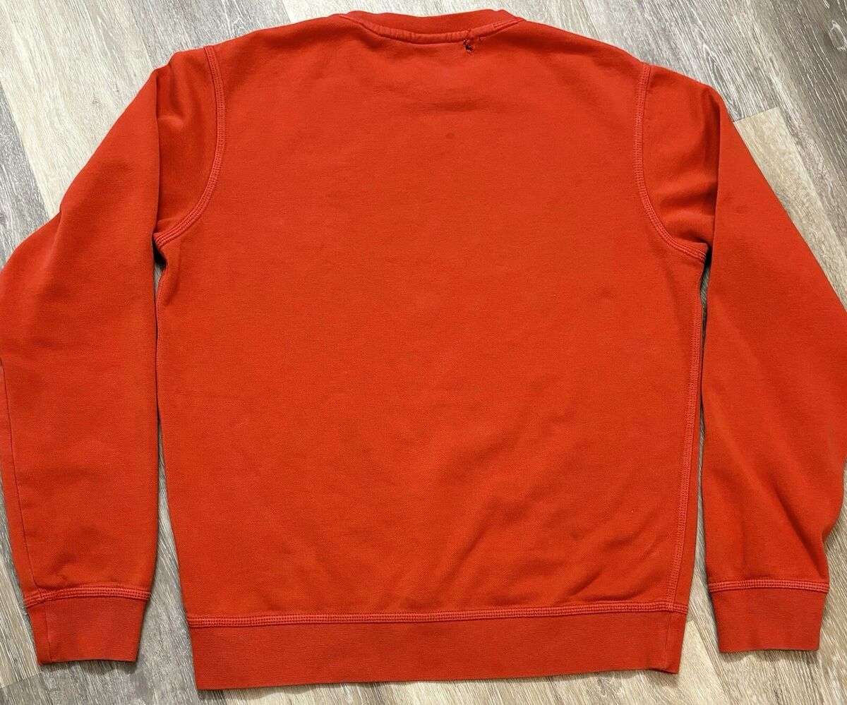 Vintage NIKE Orange Crew Neck Sweatshirt Medium 90s Pullover Vintage NIKE Orange Crew Neck Sweatshirt Medium 90s Pullover