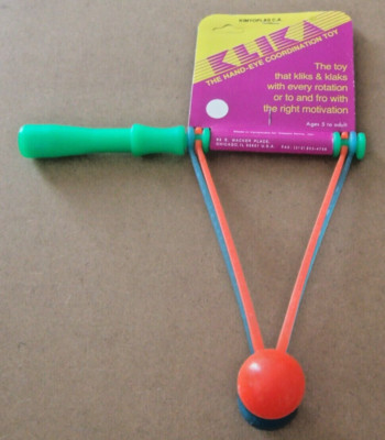 NEW  RARE  KLIKA  THE HAND-EYE COORDINATION TOY  1989 CLASSICS ITEMS, INC.   HTF