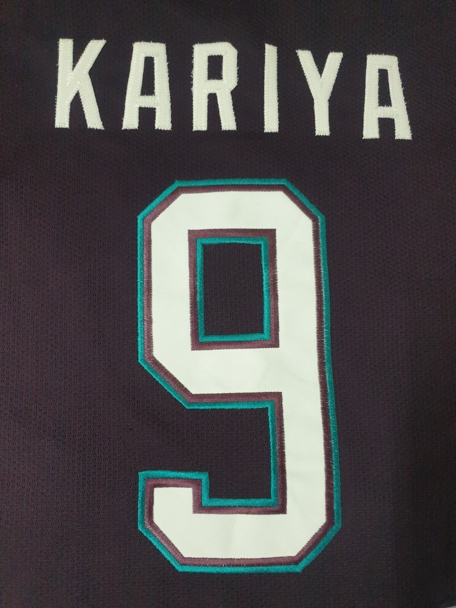 超美品！ NHLアイスホッケー アナハイムダックス ポールカリヤNo.9