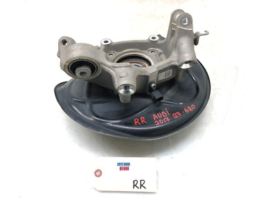 2017-2023 AUDI Q7 AWD RIGHT PASS REAR SPINDLE KNUCKLE WHEEL BEARING HUB OEM.