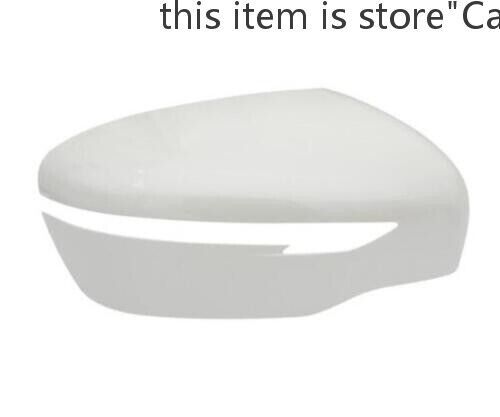 2pcs Pearl White Rear View Side Mirror Cover Replace For Nissan Rogue 2014-2022 - Picture 6 of 8