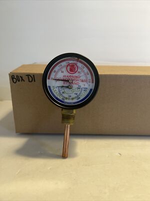 4.5'' Contractor Pressure Gauge: 0~100psi - 1/4''
