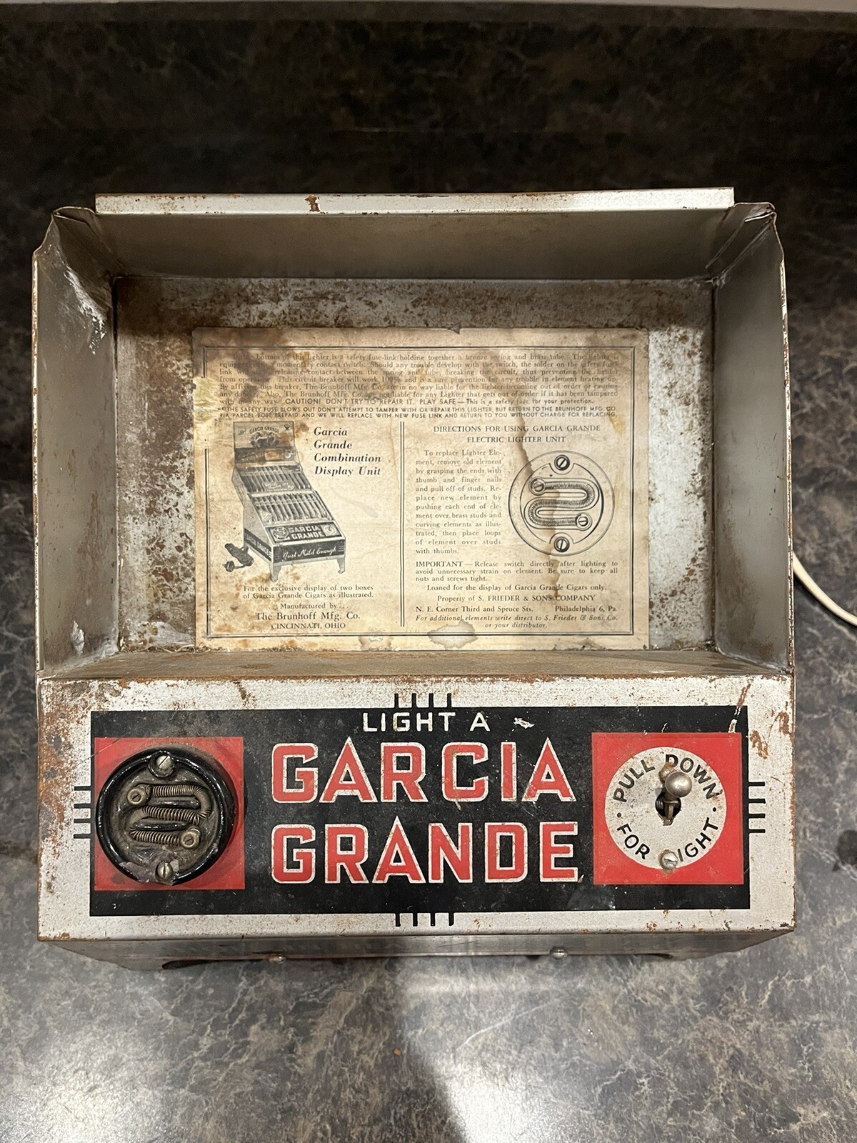Store Display Sign 4 Parts