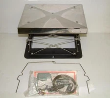 Lyemance 8" X 13" Stainless Steel Lock-Top  Damper Chimney Cap New