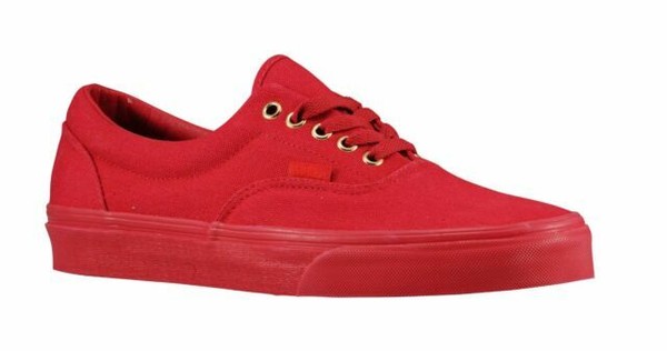 red vans with gold