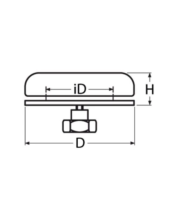 Lüfter / Edelstahl / Boot / Auto / 150x35 / Deck / Pilzlüfter / Kajüte / - Bild 3 von 4
