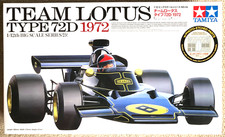 TAMIYA 1/12 TEAM LOTUS TYPE 72D 1972 with Genuine Photo-Etched Parts Model Kit