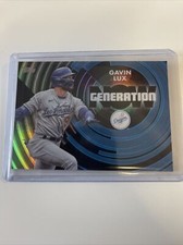 2022 Update Generation Now Black #GN-77 Gavin Lux /299 - Los Angeles Dodgers