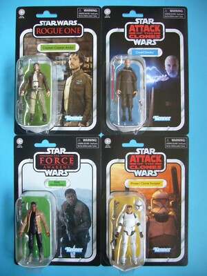 STAR WARS 3,75'' THE VINTAGE COLLECTION - WAVE 35 - SET 4 FIGUREN MOC