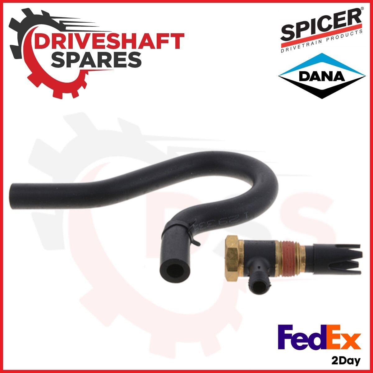 Eaton Spicer 507162 U Tube Breather Axle Vent Kit 809560