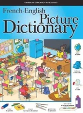 French-English Picture Dictionary (English and French Edition) - GOOD