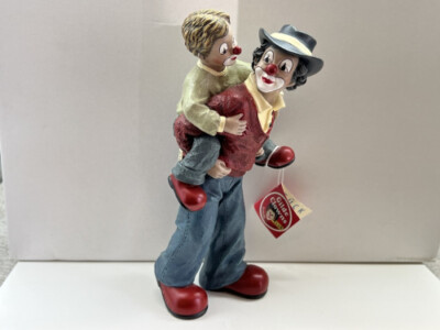 Gilde Clown Der Huckepack 22 cm. Top Zustand. 