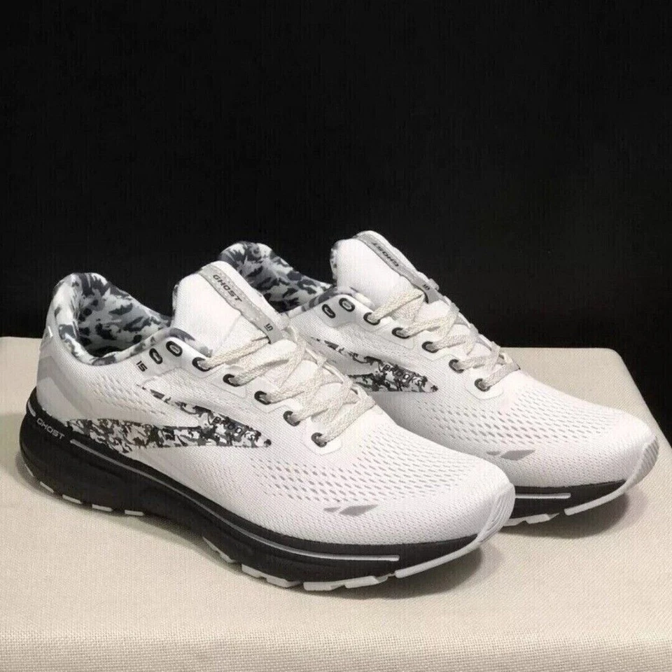 Nuevo Brooks Ghost 15 - Tenis para Correr Unisex, Diseño Ligero Beige/Caqui Foto 2 de 4