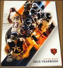 2015 Chicago Bears Yearbook Jay Cutler Matt Forte Alshon Jeffery Kyle Fuller