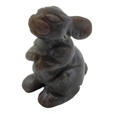 Carved Stone Miniature Bunny Rabbit Figurine
