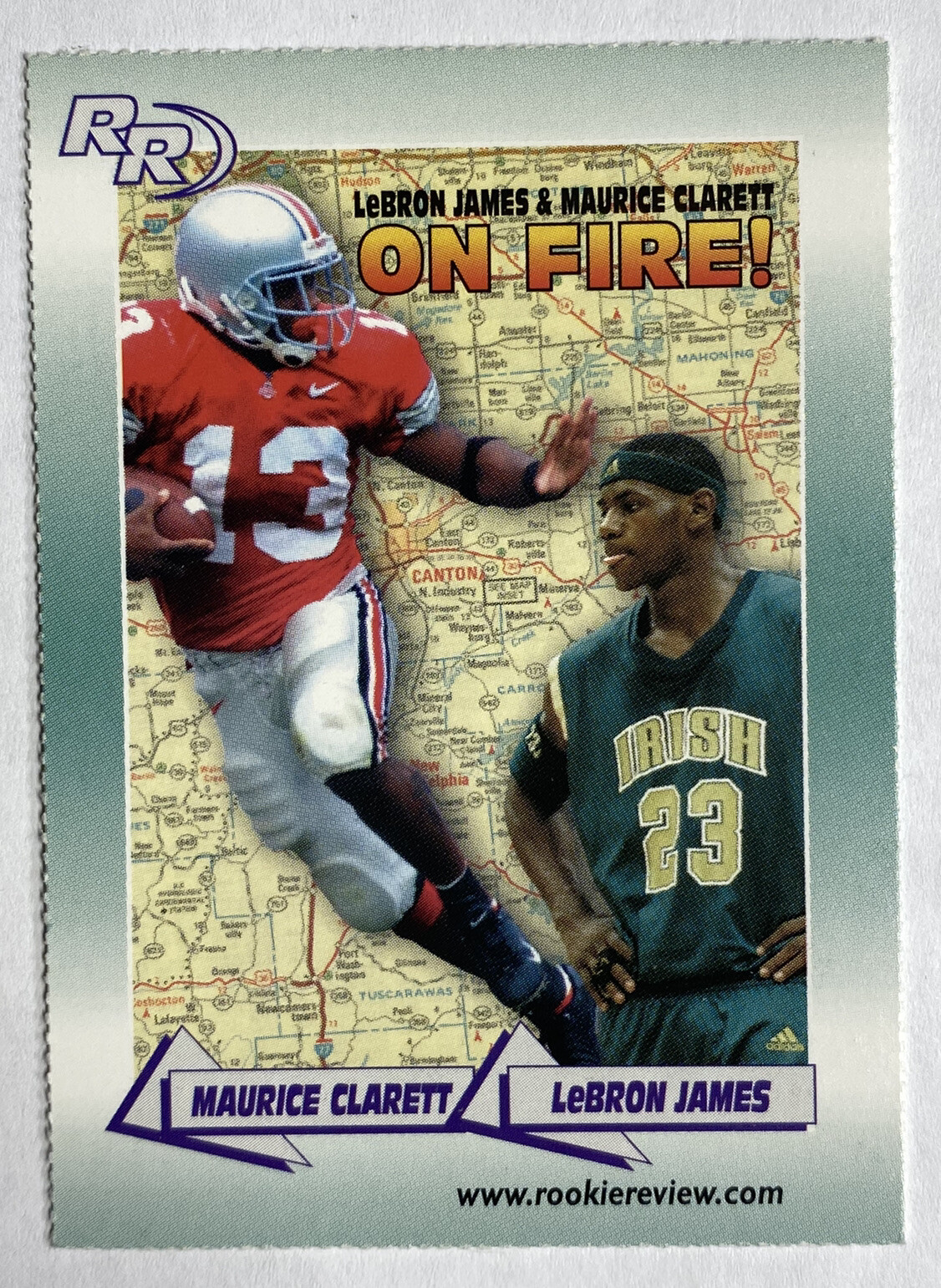 2002 Rookie Review Lebron James / Maurice Clarett #36