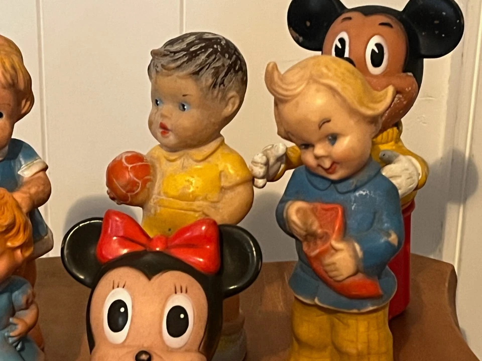 Walt Disney und andere Gummifiguren " Vintage" Rarität 10 St. Konvolut - Bild 3 von 4