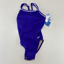 NWT Dolphin Women's Swim Bathing Suit Purple Swimsuit One Piece 30 Reliance