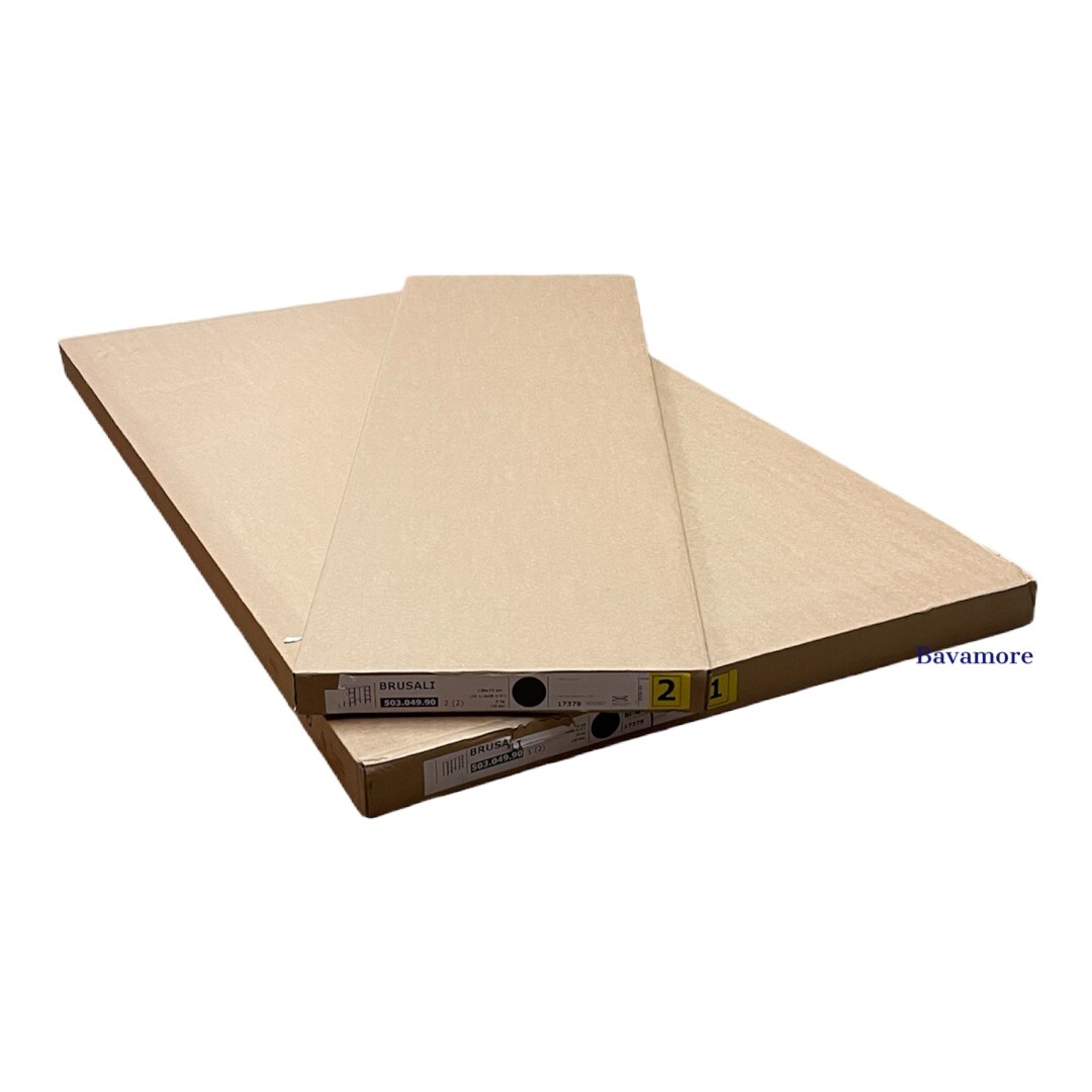 IKEA BRUSALI Corner desk, Brown 47¼×28¾ IKEA BRUSALI Corner desk, Brown 47¼×28¾