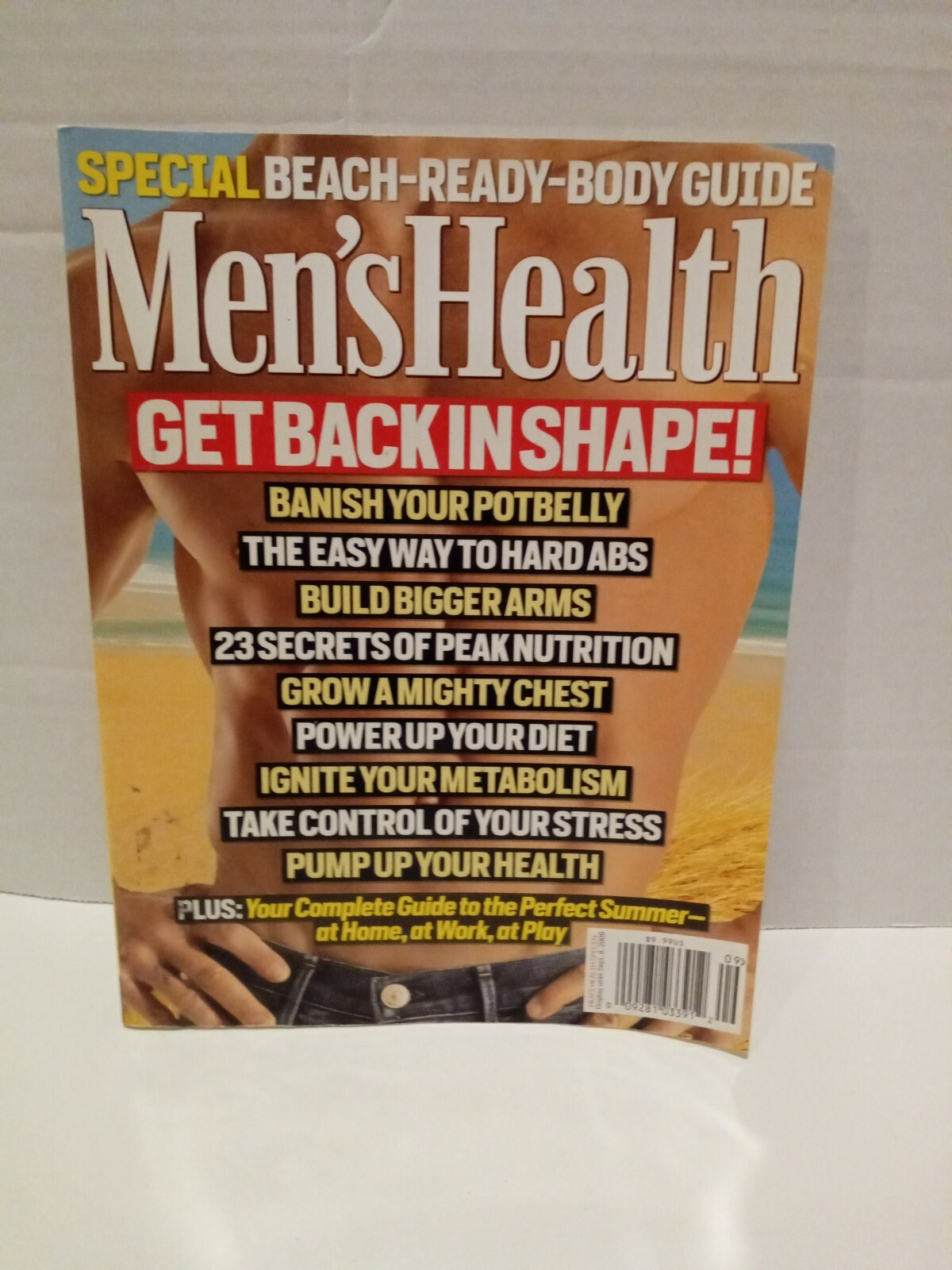 Men's Health Training Guide Magazine 2010 Fitness Workout Exercise for
