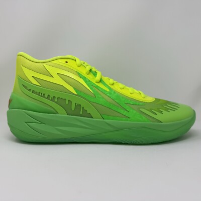 Nickelodeon x Puma MB.02 Slime LaMelo Ball Green Yellow Men's Size