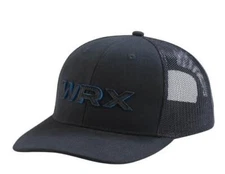 Subaru 3D WRX Logo Black Mesh Cap Hat STi WRX Outback Impreza Forester Genuine