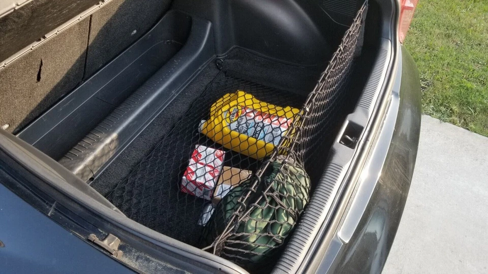 Nuevo piso del maletero trasero + redes de carga estilo sobre para TOYOTA CELICA 2000-2005 Foto 3 de 4