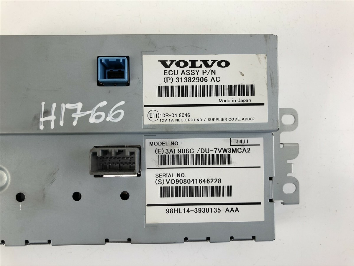 H1766 VOLVO DISPLAY SCREEN 31382906AC | eBay