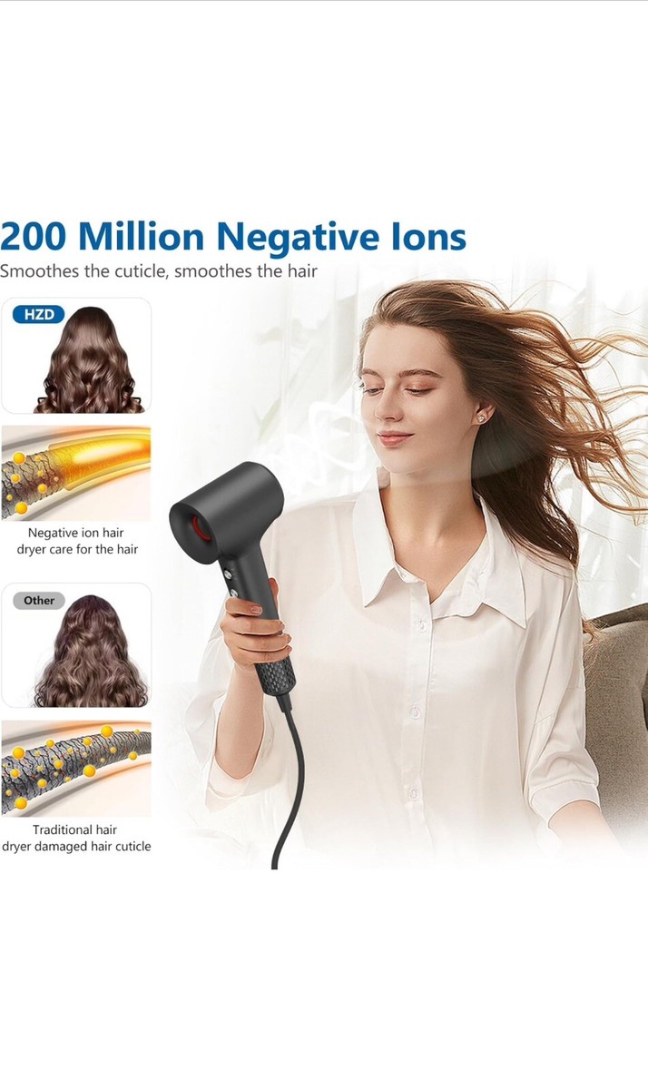 HAIR DRYE ヘアドライヤー Hair Dryer, 110000 RPM Professional High-Speed Blow Dryer | Brand