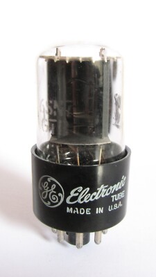 1958 GE 6SN7GTB 'Fat-D' Side Getter Tube - Hickok TV7 tests @ 102/114, min:50