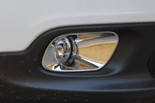 2 PCS ABS Chrome Front Fog Light Cover Trim For Jeep Grand Cherokee 11 12 13