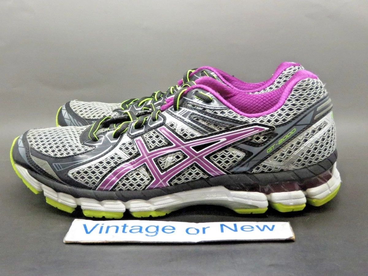 Women s Asics GT 2000 2 Grey Orchid Running Shoes T3P8N sz 8.5 eBay