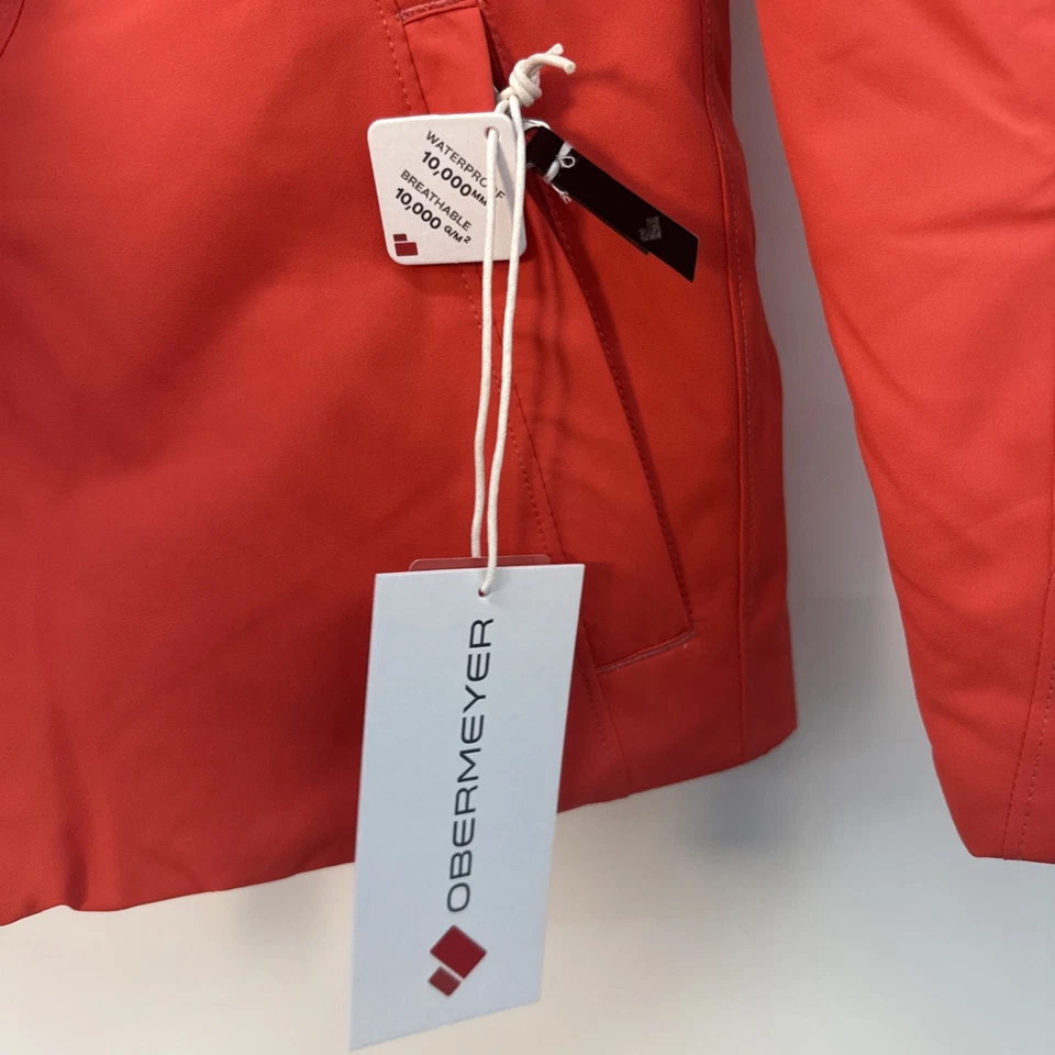 Chaqueta de esquí Obermeyer Rylee 31097 Aurora Rose nueva con etiquetas impermeable talla juvenil S $169 Foto 4 de 4