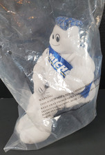 MICHELIN MAN Plush Sitting On A Michelin Tire 12&rdquo; x 10&rdquo; x 7&rdquo; RARE FIND SEALED