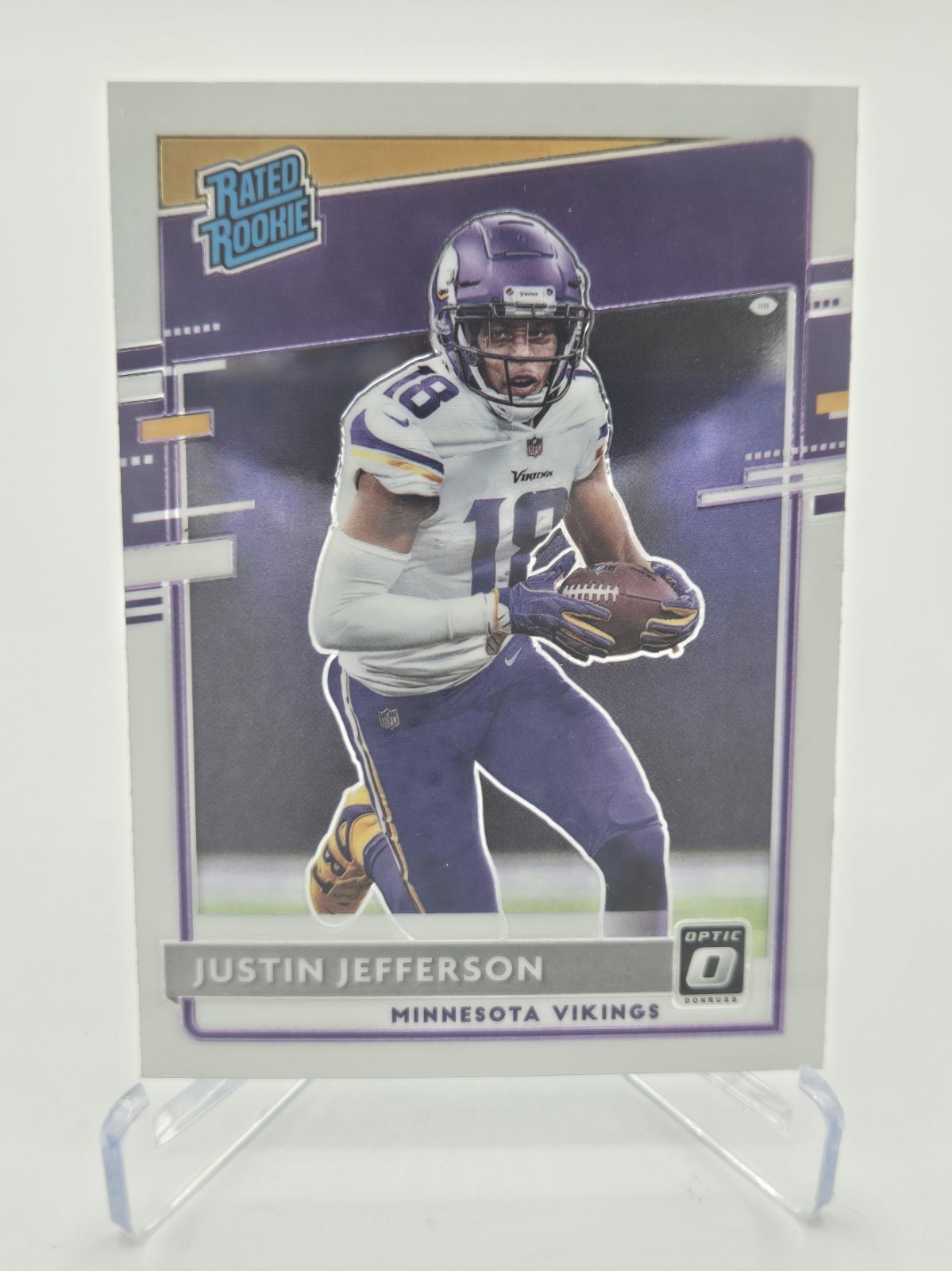2020 Panini Donruss Optic - Rated Rookies Justin Jefferson #163 (RC)