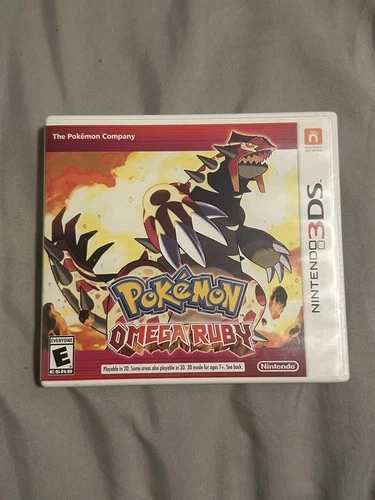 Pokemon Omega Ruby Nintendo 3DS CIB Complete Game + Case Tested Working