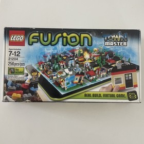 LEGO Fusion: Town Master Open Box (21204) Virtual Game Sealed Bags Instructions