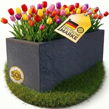 Ondis24 Pflanzkübel Vulkano, 50L Pflanzvolumen, Blumenkasten Blumenkübel Balkon